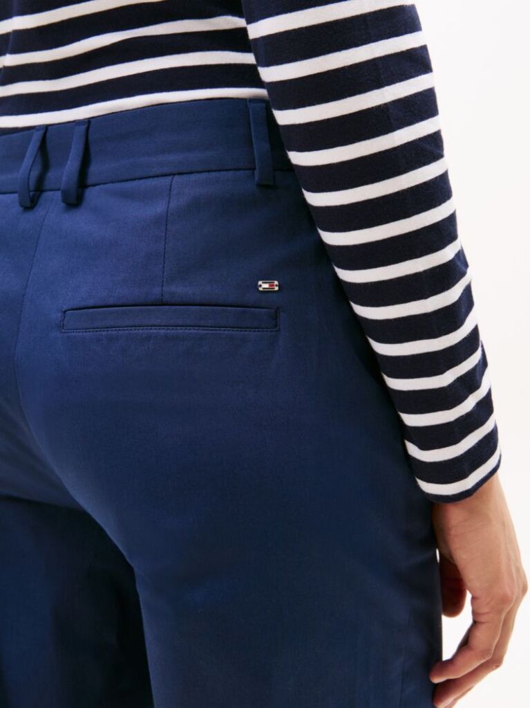 Μπλε Slim Παντελόνι Chinos  Γυναίκες