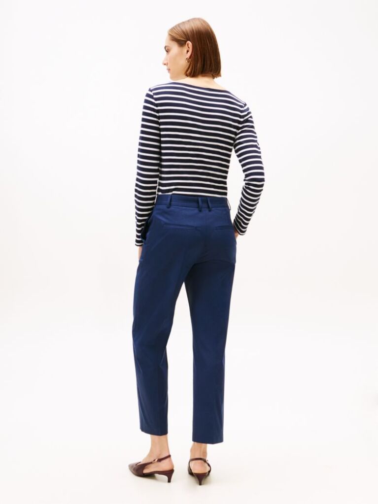 Μπλε Slim Παντελόνι Chinos  Γυναίκες