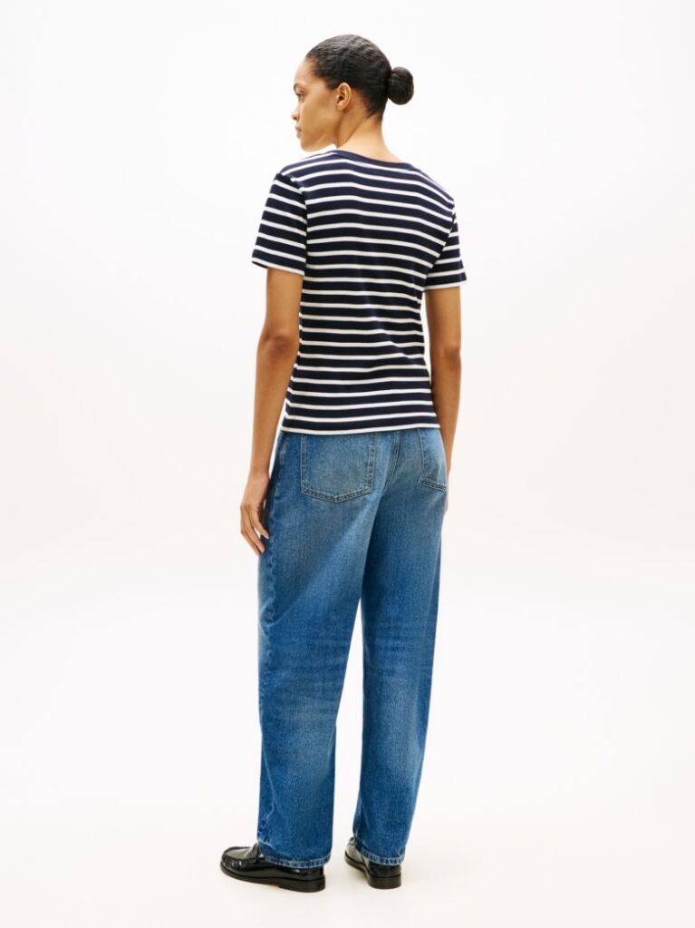 Multi V-Neck Slim Fit T-Shirt  Women