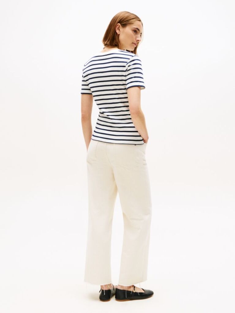 Multi V-Neck Slim Fit T-Shirt  Women