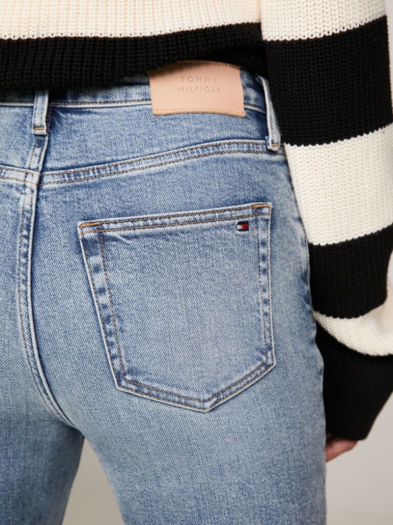 Denim Ψηλόμεσο Slim Τζιν  Γυναίκες