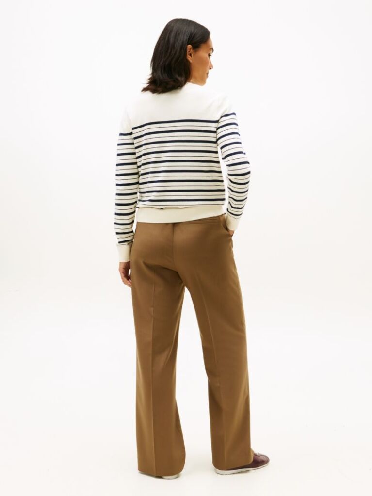 Multi Jersey Crew Neck Cardigan  Women