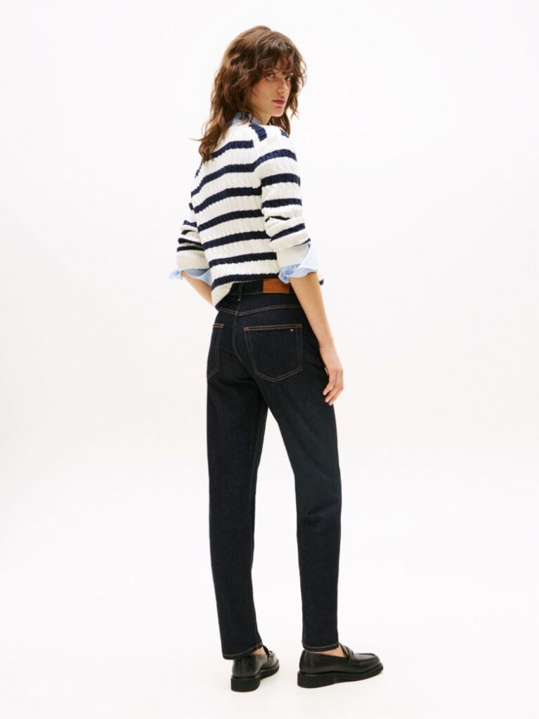 Blue Classics Mid Rise Straight Jeans  Women