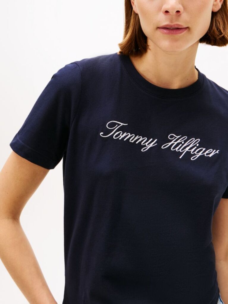 Blue Logo T-Shirt  Women