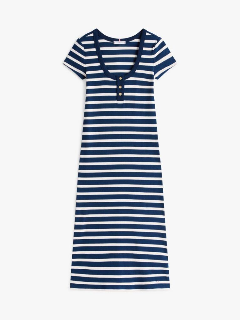 Multi Henley Slim Dress  Women