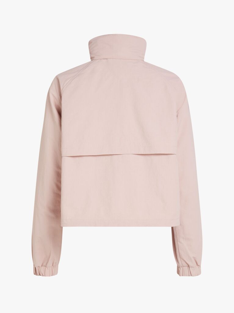 Pink Short Nylon Windbreaker  Women