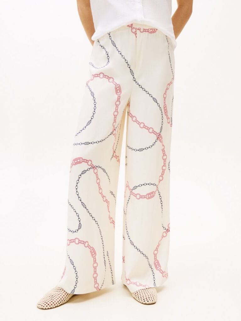 Multi Loose Pull-On Trousers  Women