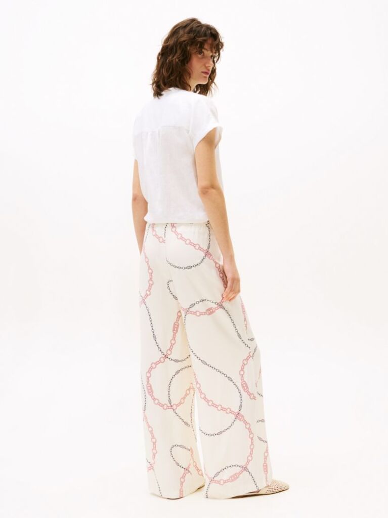 Multi Loose Pull-On Trousers  Women