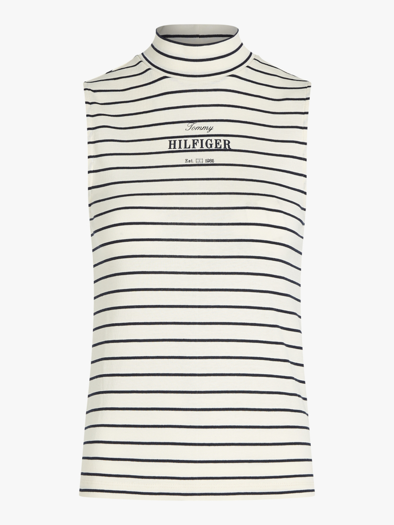 Multi Slim Fit Stripe Top  Women
