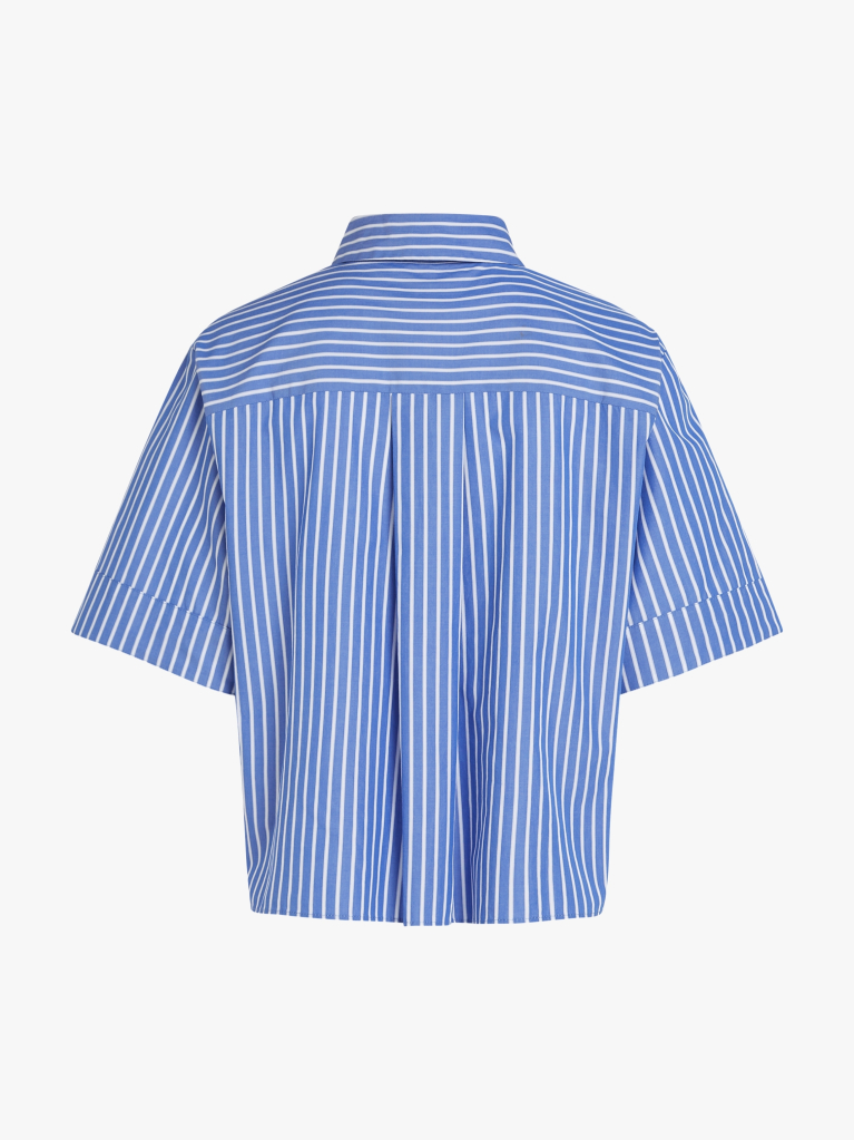 Multi Poplin Boxy Fit Shirt  Women