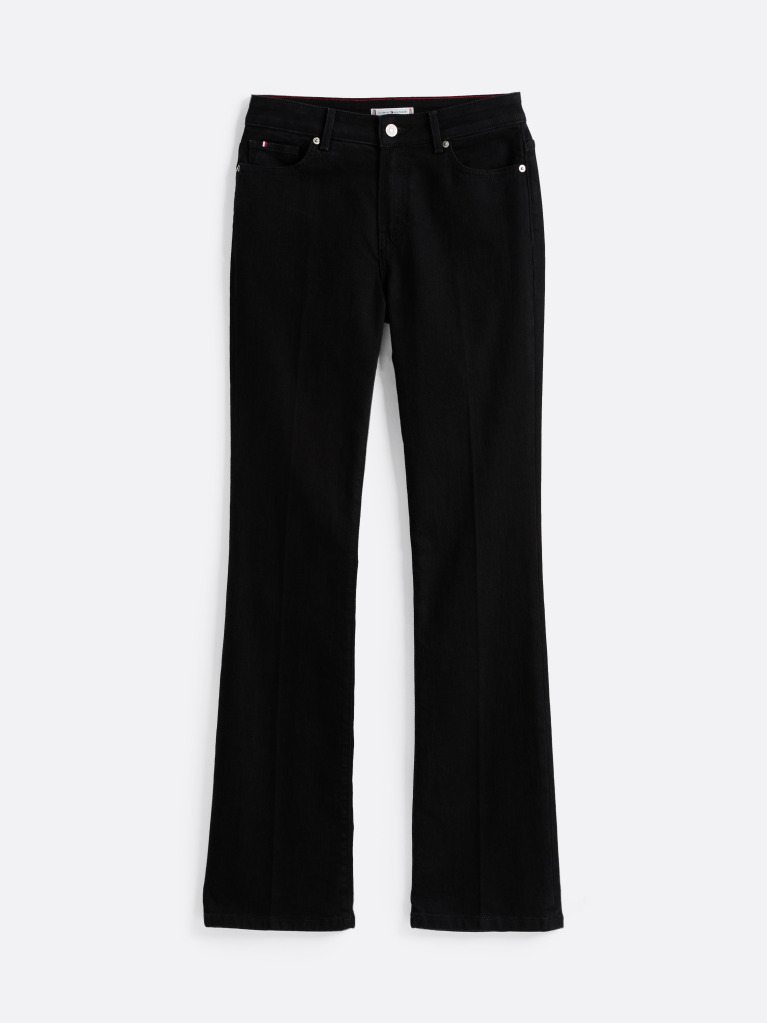 Black Black Mid Rise Bootcut Jeans  Women