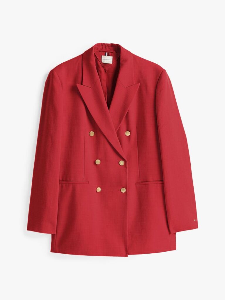 Red The Sofia Capsule Double Breasted Blazer  Women