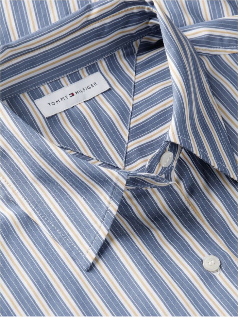 Multi Oversized Fit Poplin Shirt  Women