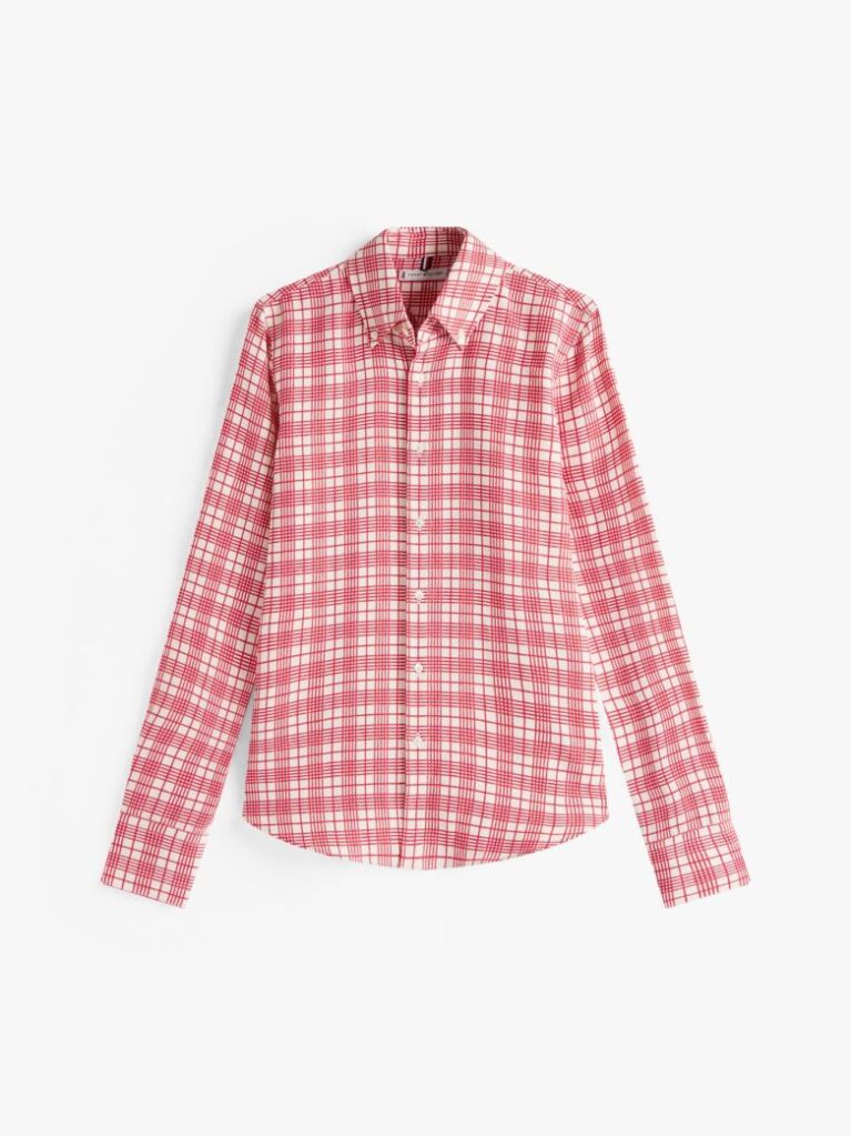 Multi The Runway Collection Regular Silk Blend Shirt  Women