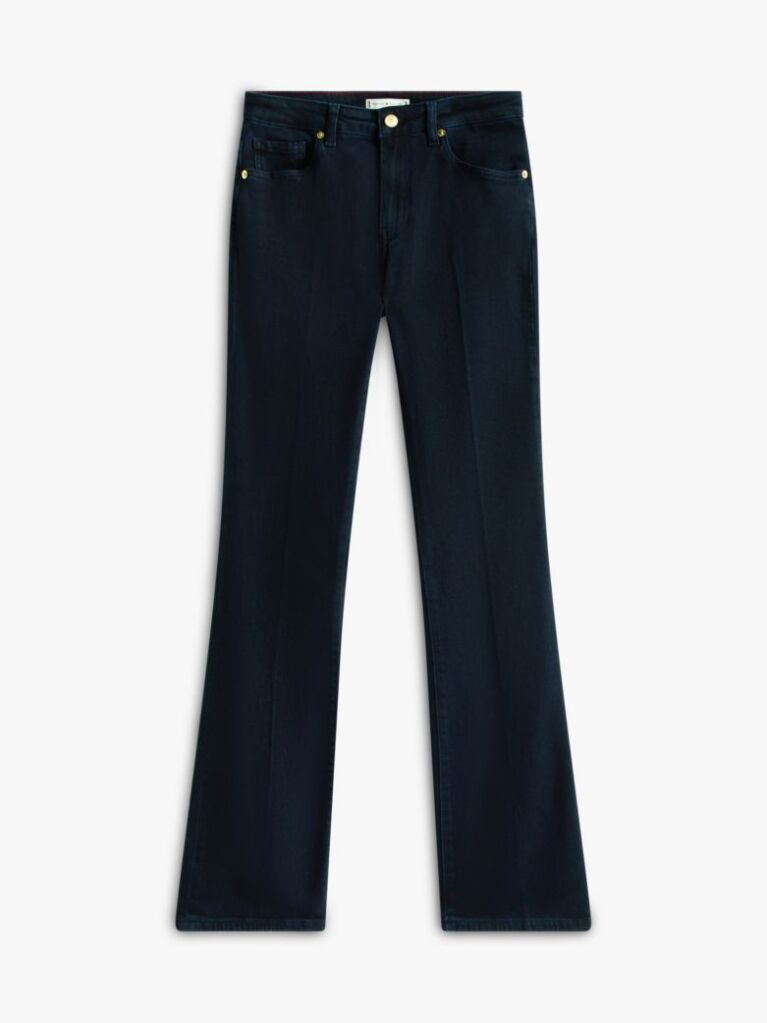 Blue High Rise Bootcut Jeans  Women