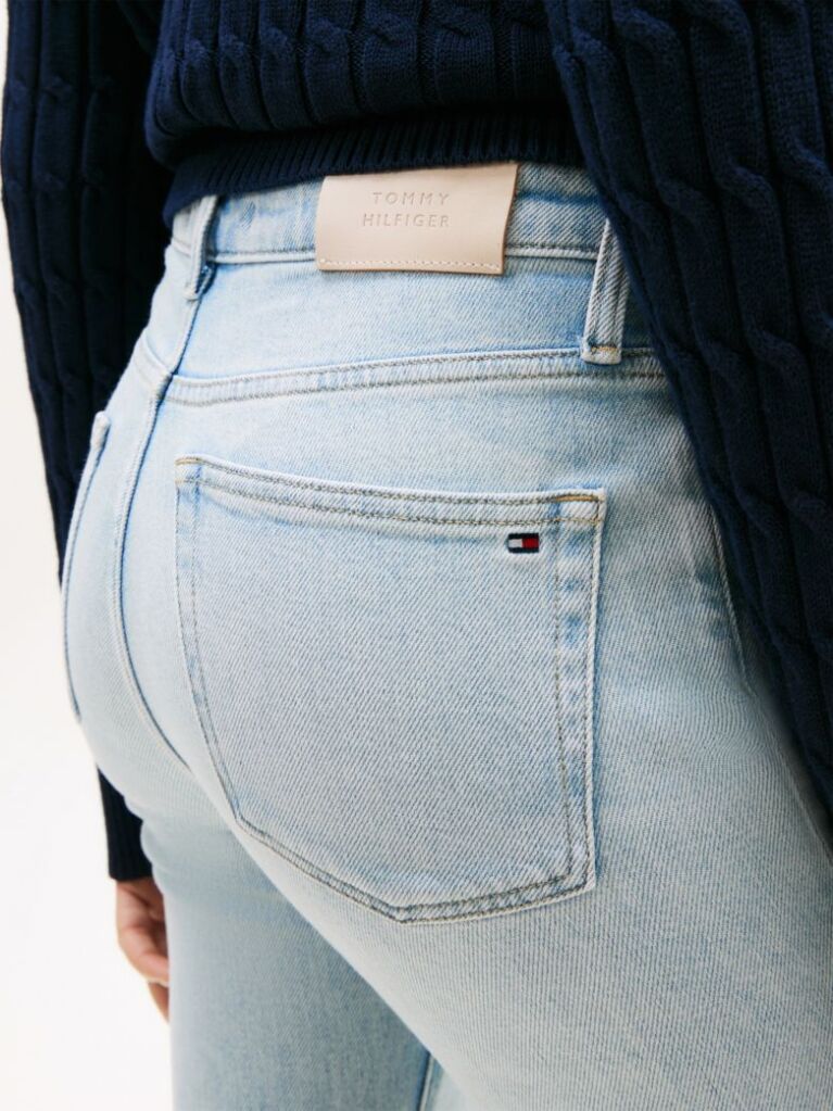 Blue Faded Mid Rise Bootcut Jeans  Women