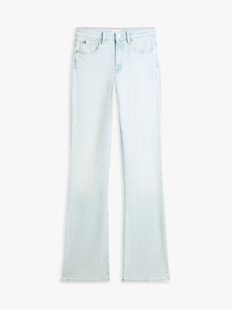 Blue Faded Mid Rise Bootcut Jeans  Women