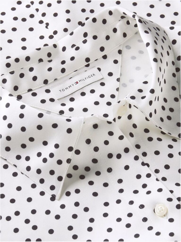 Multi Relaxed Fit Print Satin Shirt  Women