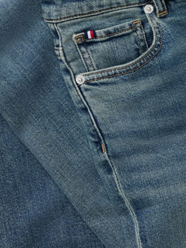 Μπλε Τζιν Με Κανονική Μέση Σε Bootcut Γραμμή  Γυναίκες