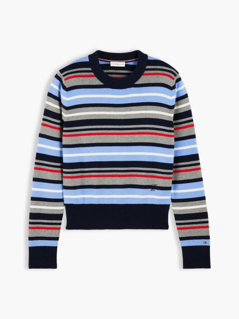 Multi Premium Knit Crew Neck Jumper  Women