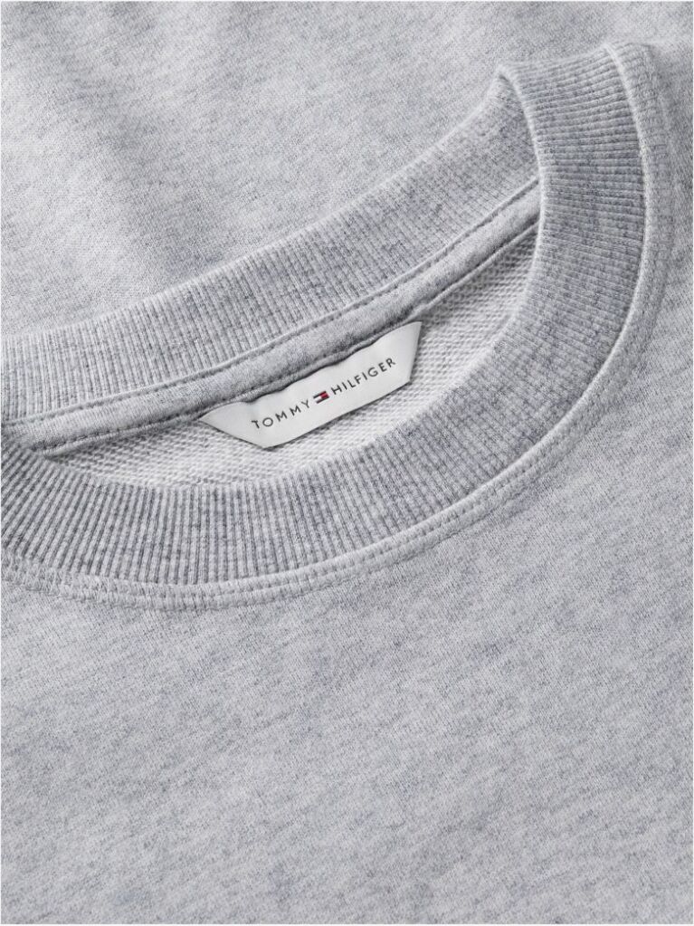 Grey Tonal Logo Crew Neck Sweatshirt  Women