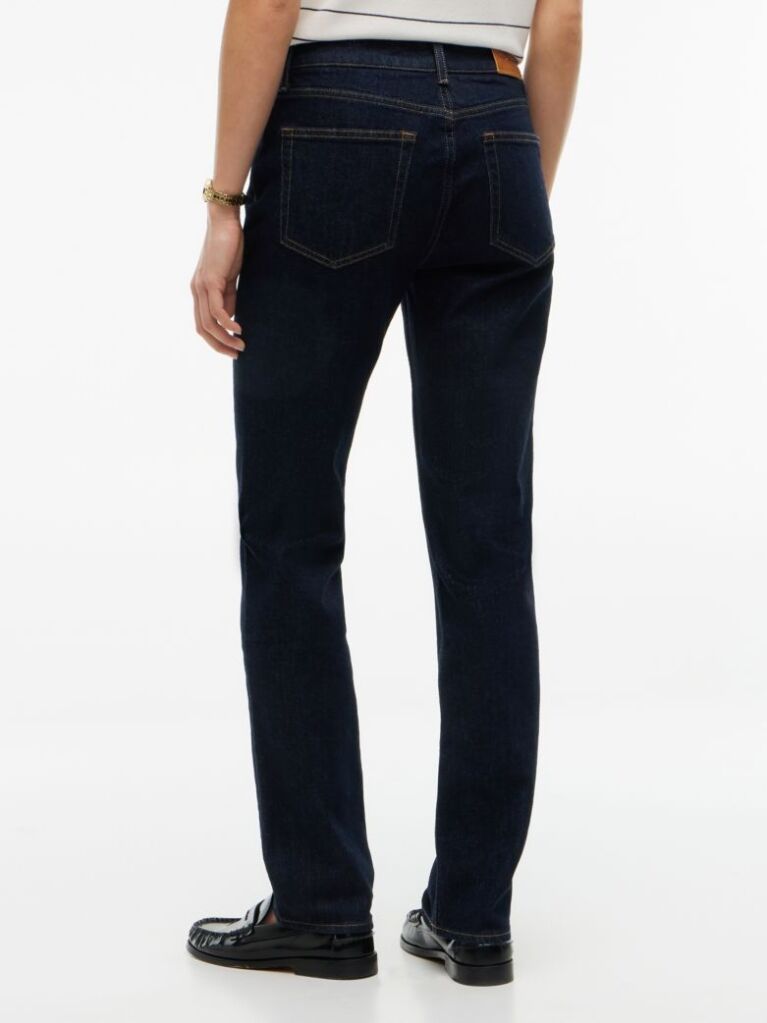 Blue Mid Rise Slim Jeans  Women